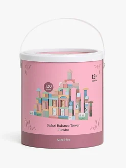 AliceFox Alice & Fox Træklodser Safaridyr 120 Stk.