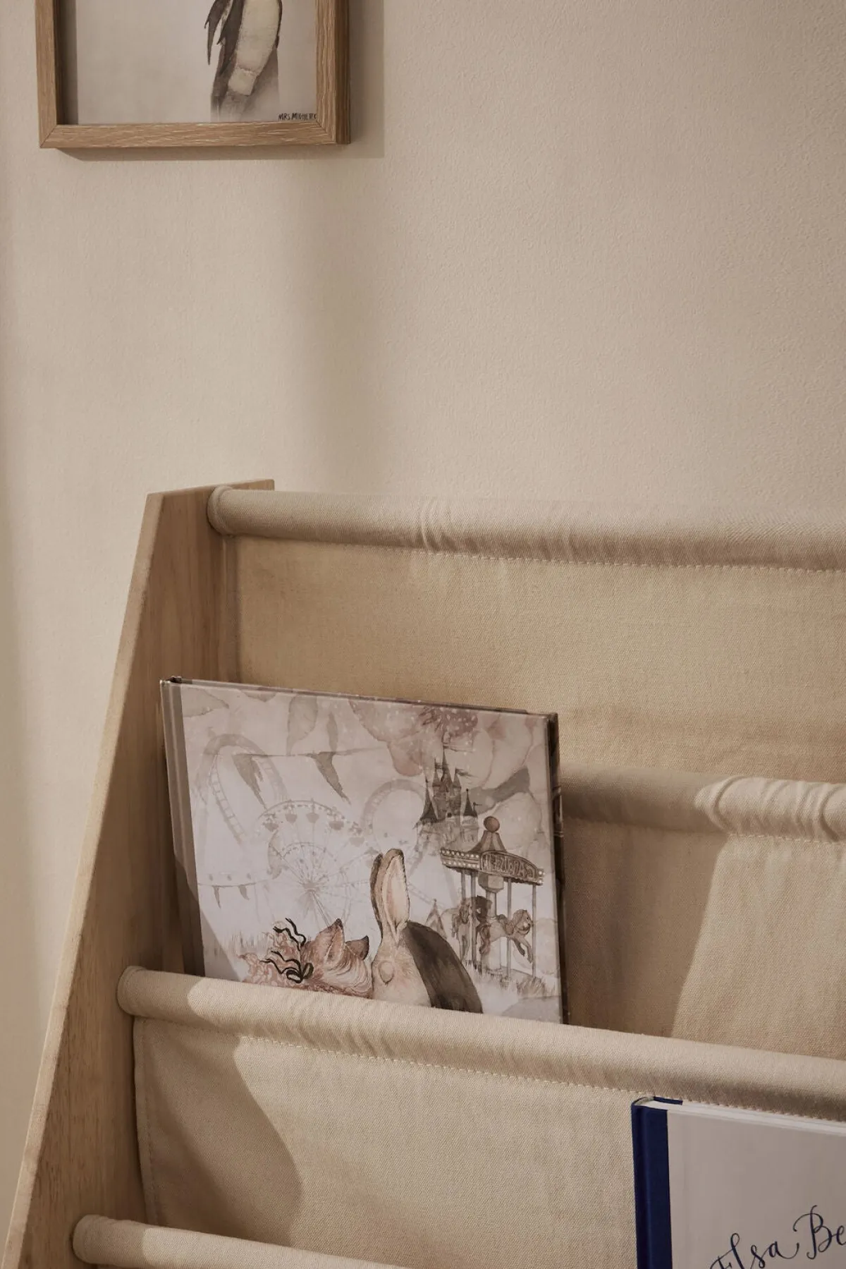 AliceFox Børnemøbler*Alice & Fox WILLA Canvas Reol, Natur Beige