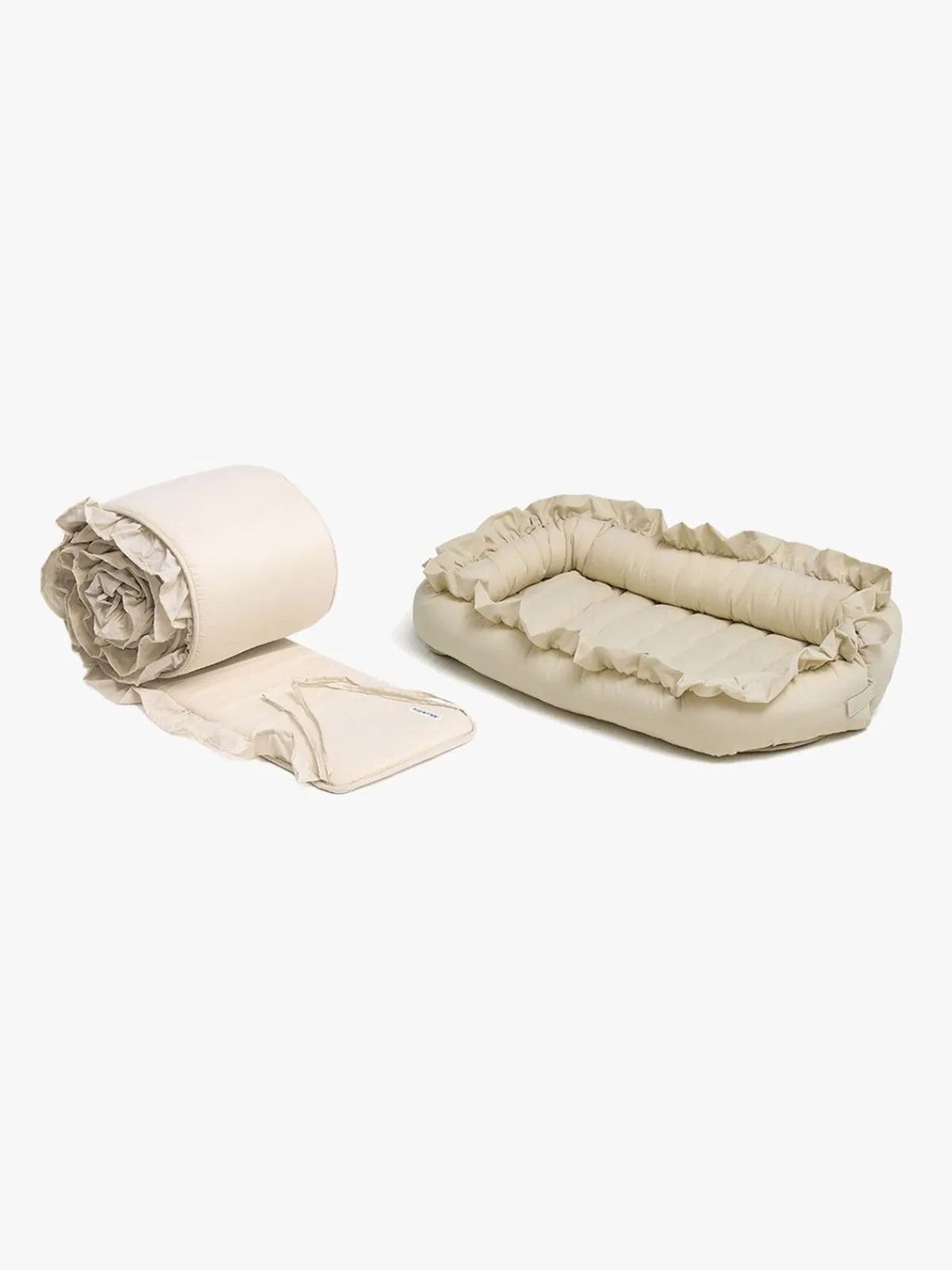 AliceFox Sengetøj*Alice & Fox FREYA Sengerand inkl Babynest, Beige