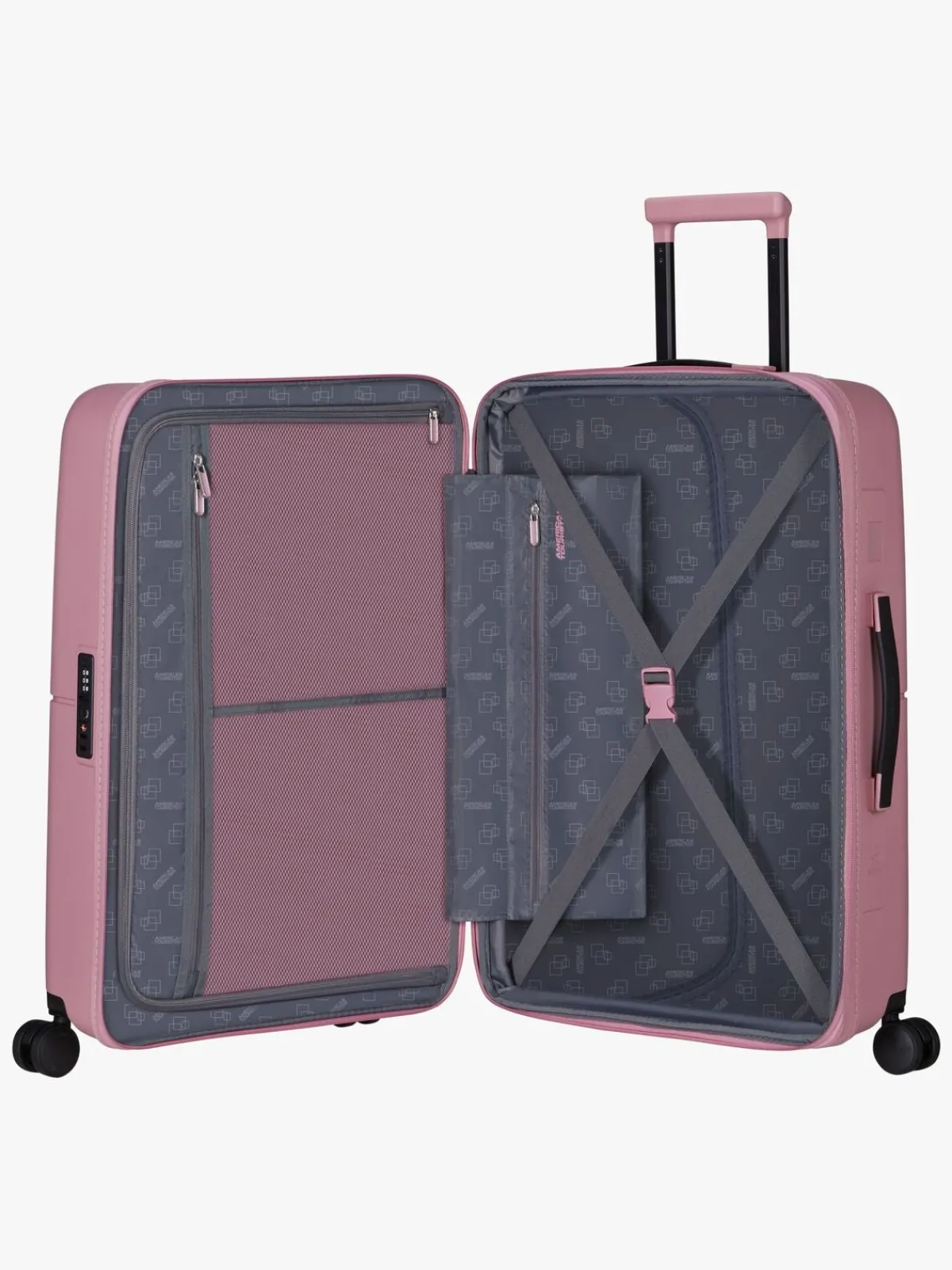 Børn AmericanTourister American Tourister Dashpop Spinner Kuffert 76-84L, Lilas Pink