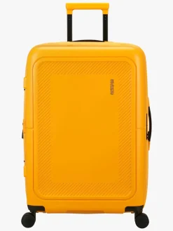 AmericanTourister Tasker*American Tourister Dashpop Kuffert 76-84L & Toilettaske POP, Golden Yellow