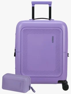 AmericanTourister Tasker*American Tourister Dashpop Kuffert 41-47L & Toilettaske POP, Violet Purple