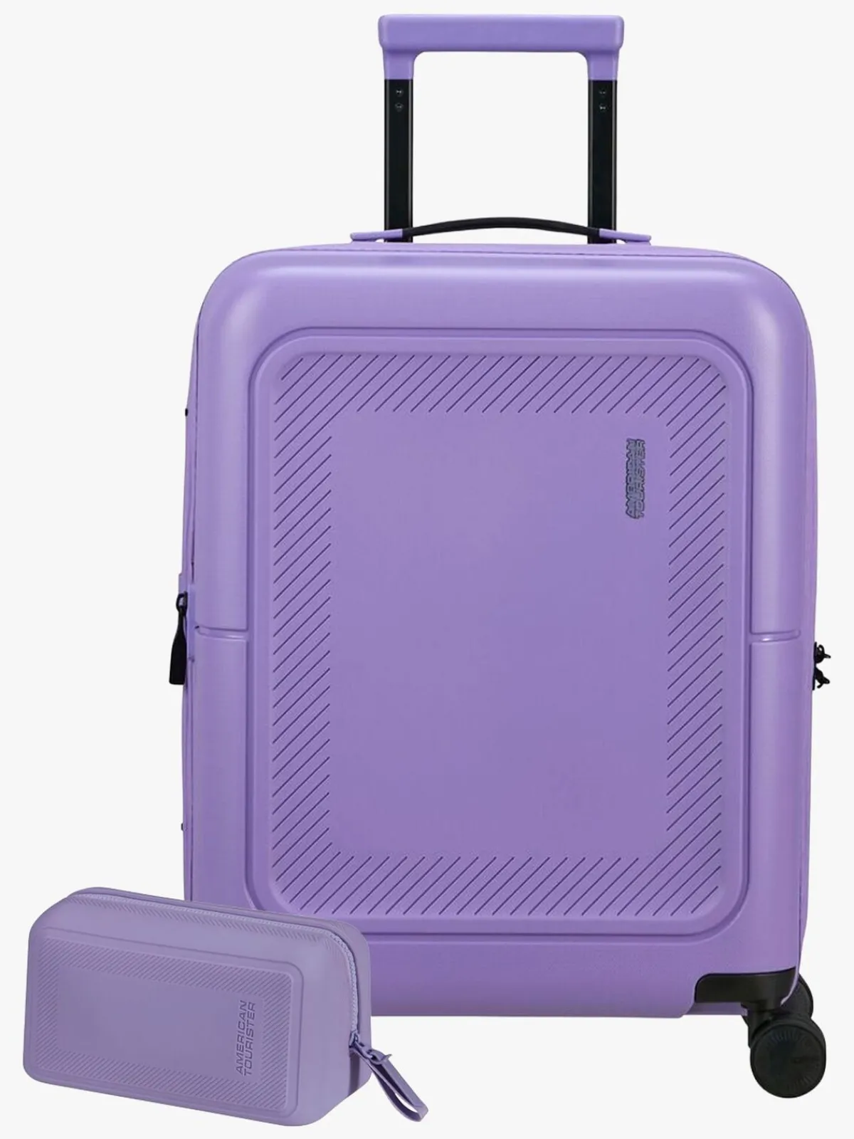 AmericanTourister Tasker*American Tourister Dashpop Kuffert 41-47L & Toilettaske POP, Violet Purple
