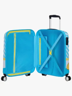 AmericanTourister Tasker*American Tourister Disney Wavebreaker Spinner Kuffert 36L Anders and Flerfarvet/Blå