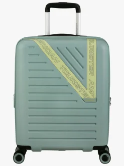AmericanTourister Tasker*American Tourister Dynabelt Spinner Kuffert 36L, Misty Green