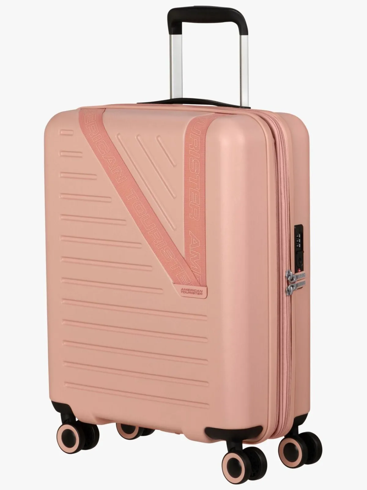 AmericanTourister Tasker*American Tourister Dynabelt Spinner Kuffert 36L, Sandy Rose