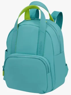 Børn AmericanTourister American Tourister Puffy POP Mini Rygsæk S 8,5L, Dusty Turquoise