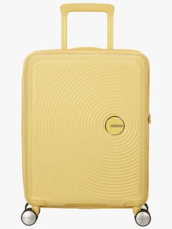 AmericanTourister Tasker*American Tourister Soundbox Spinner Kuffert 35,5L, Pastel Yellow Gul