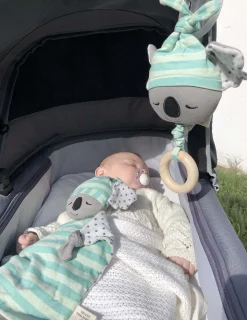 ApplePark Vogntilbehør>Apple Park Farm Buddies Barnevognsvedhæng EKO Kozy Koala