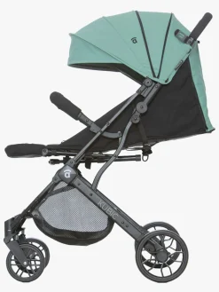 Asalvo Rejseklapvogne*Kubic 2 Flight Travel Klapvogn, Green Grøn