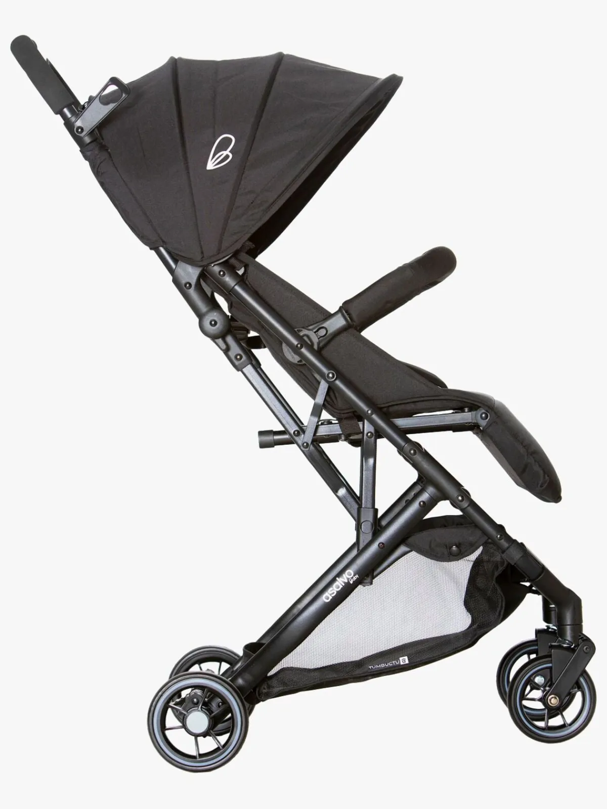 Asalvo Tumbuctu Klapvogn, Black