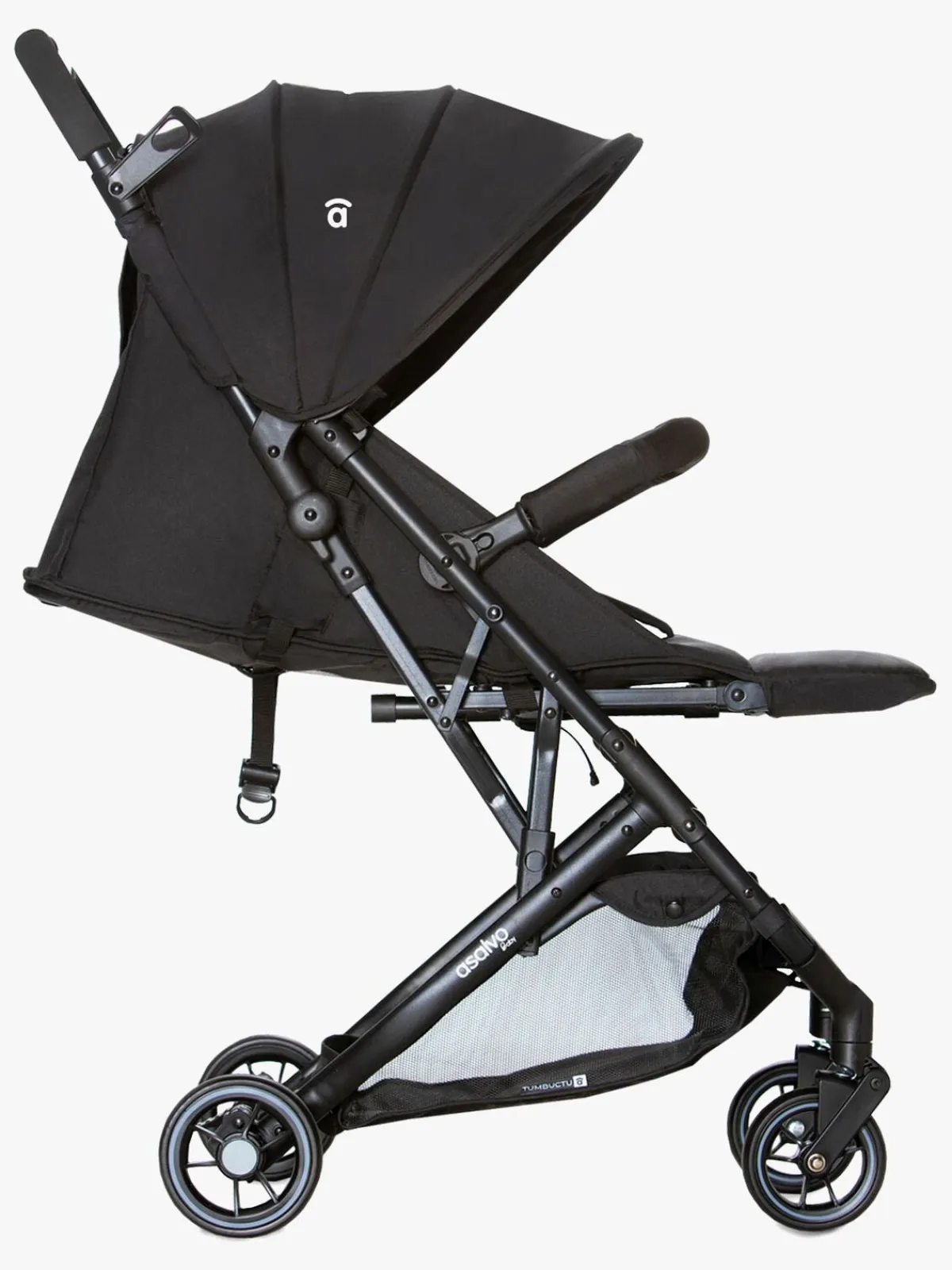 Asalvo Tumbuctu Klapvogn, Black