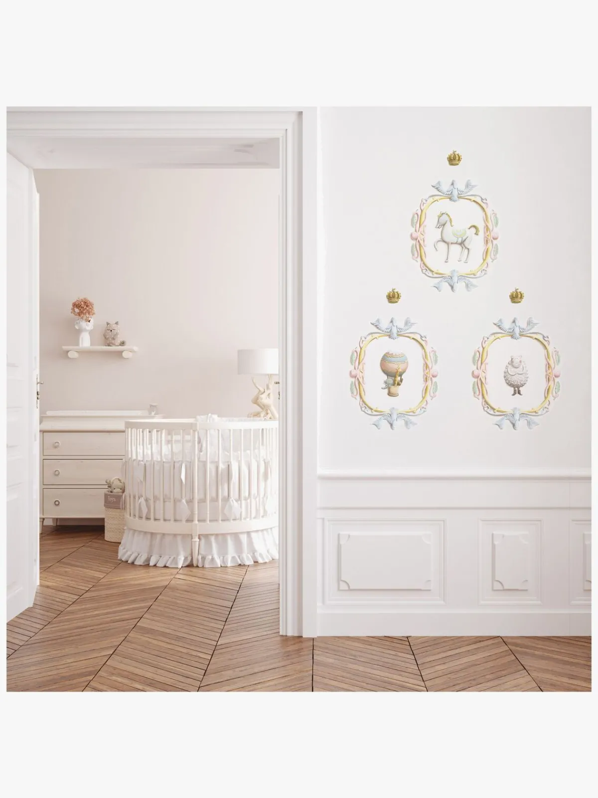 Børn AtelierChoux Atelier Choux Billeder til Væggen, Decorative Crowns