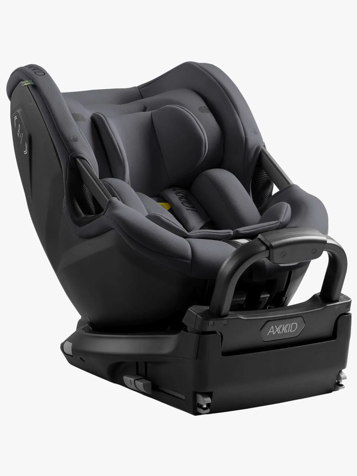 Axkid Autostole 9-36 Kg*Spinkid 2 Autostol, Arctic Mist Grey Grå