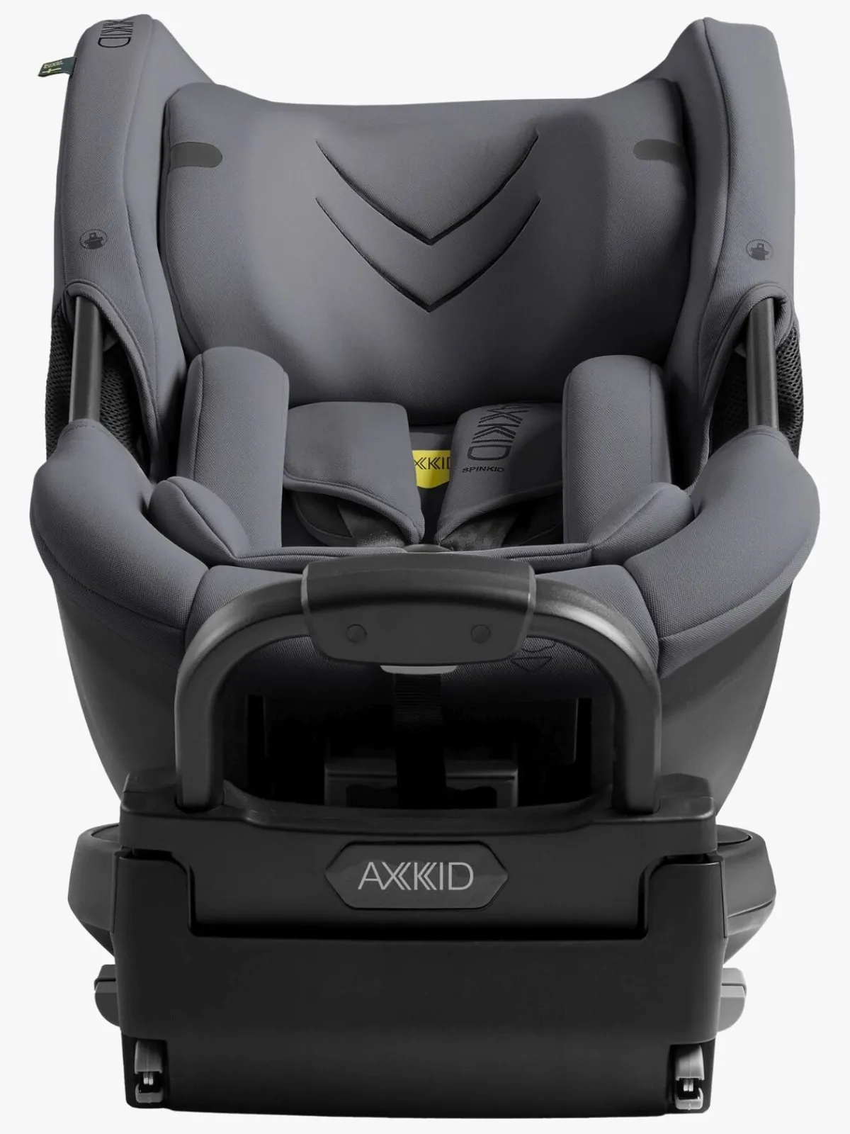 Axkid Autostole 9-36 Kg*Spinkid 2 Autostol, Arctic Mist Grey Grå