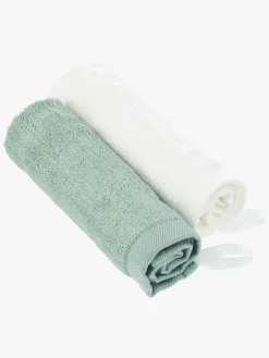 2BBaby 2B Baby Vaskeklude Bambus 10-pak, Grøn