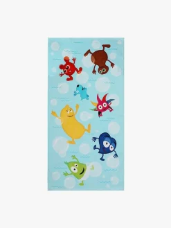 Babblarna Uv & Strand*Badehåndklæde Bobler, Blå