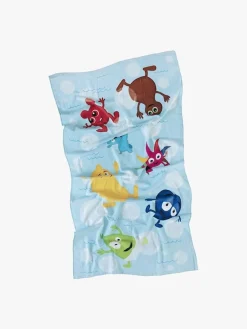 Babblarna Uv & Strand*Badehåndklæde Bobler, Blå