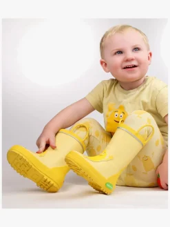 Børn Babblarna Bibbi Gummistøvler, Gul