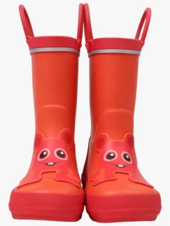 Børn Babblarna Gummistøvler></noscript>Bobbo Gummistøvler, Rød
