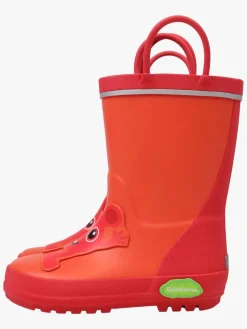 Børn Babblarna Gummistøvler></noscript>Bobbo Gummistøvler, Rød