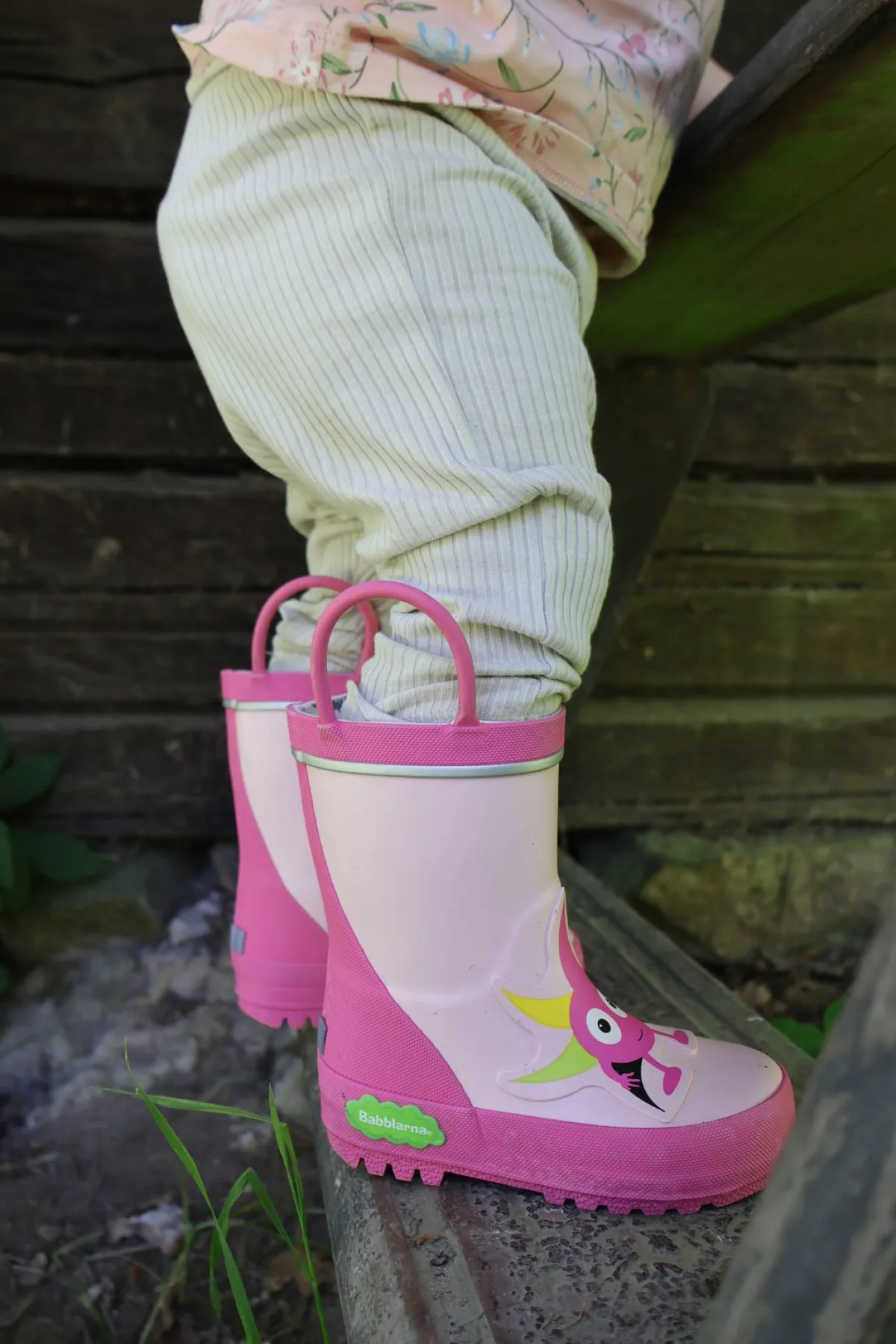 Børn Babblarna Diddi Gummistøvler, Pink