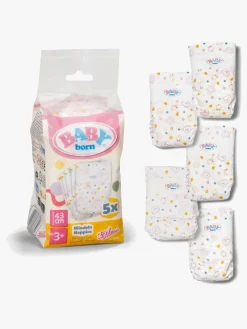 ZapfCreationBabyBorn Dukker & Bamser*Baby Born Dukketilbehør Bleer 5-pak