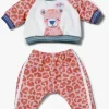 ZapfCreationBabyBorn BABY born Dukketøj Joggingdragt Leopard 36 cm