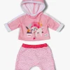 ZapfCreationBabyBorn BABY born Dukketøj Joggingdragt, Pink