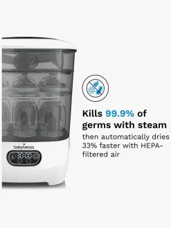 BabyBrezza Spisetid*Baby Brezza Sterilisator Dryer Advanced Hvid