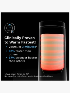 BabyBrezza Spisetid*Baby Brezza Superfast Portable Flaskevarmer, Black