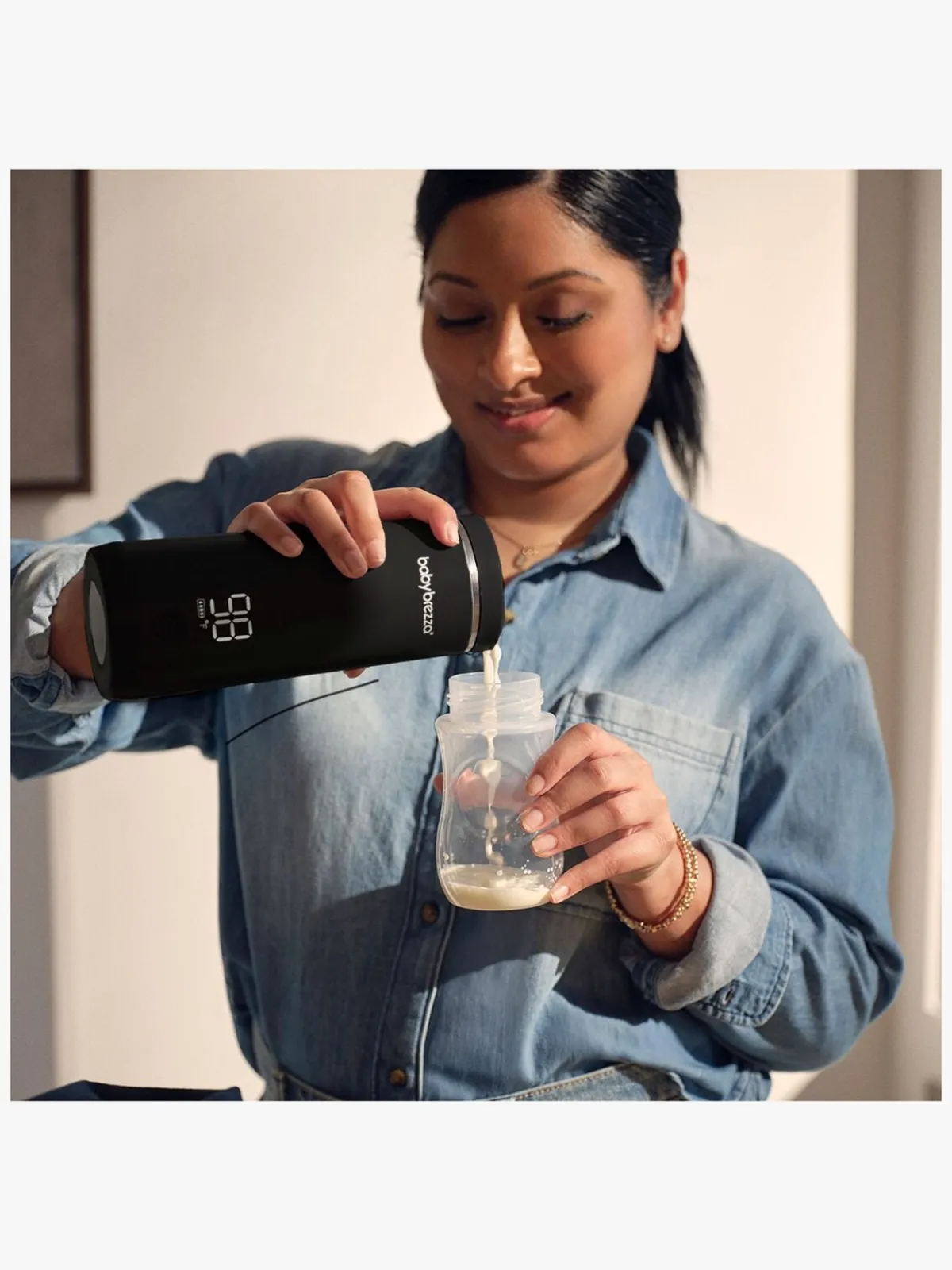 BabyBrezza Spisetid*Baby Brezza Superfast Portable Flaskevarmer, Black