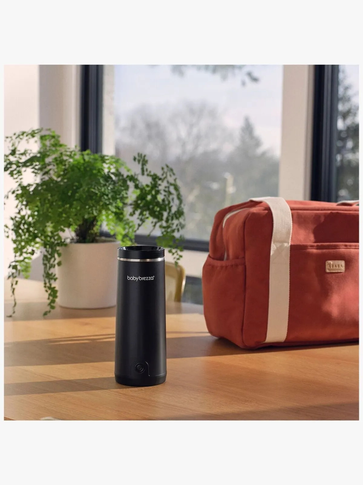 BabyBrezza Spisetid*Baby Brezza Superfast Portable Flaskevarmer, Black