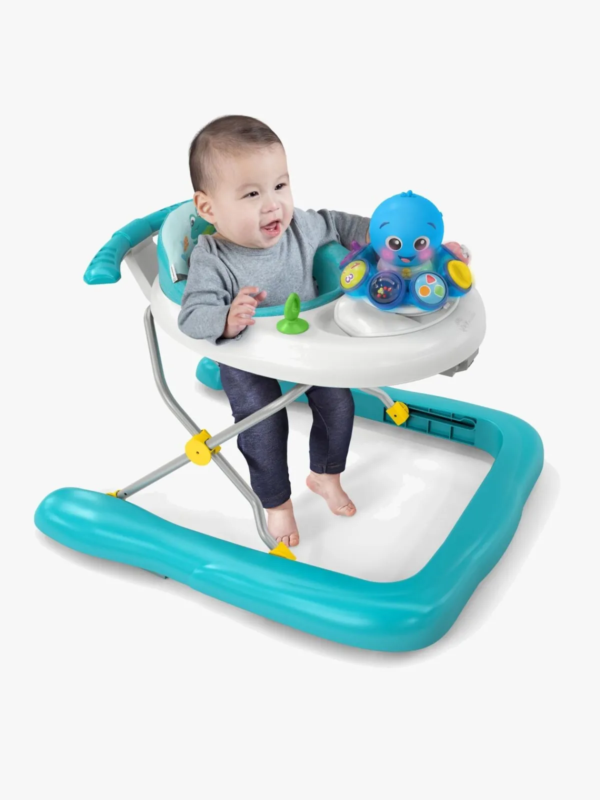 babyEinstein Baby Einstein Step & Twirl Opus 4-in-1 Gåvogn, Skills