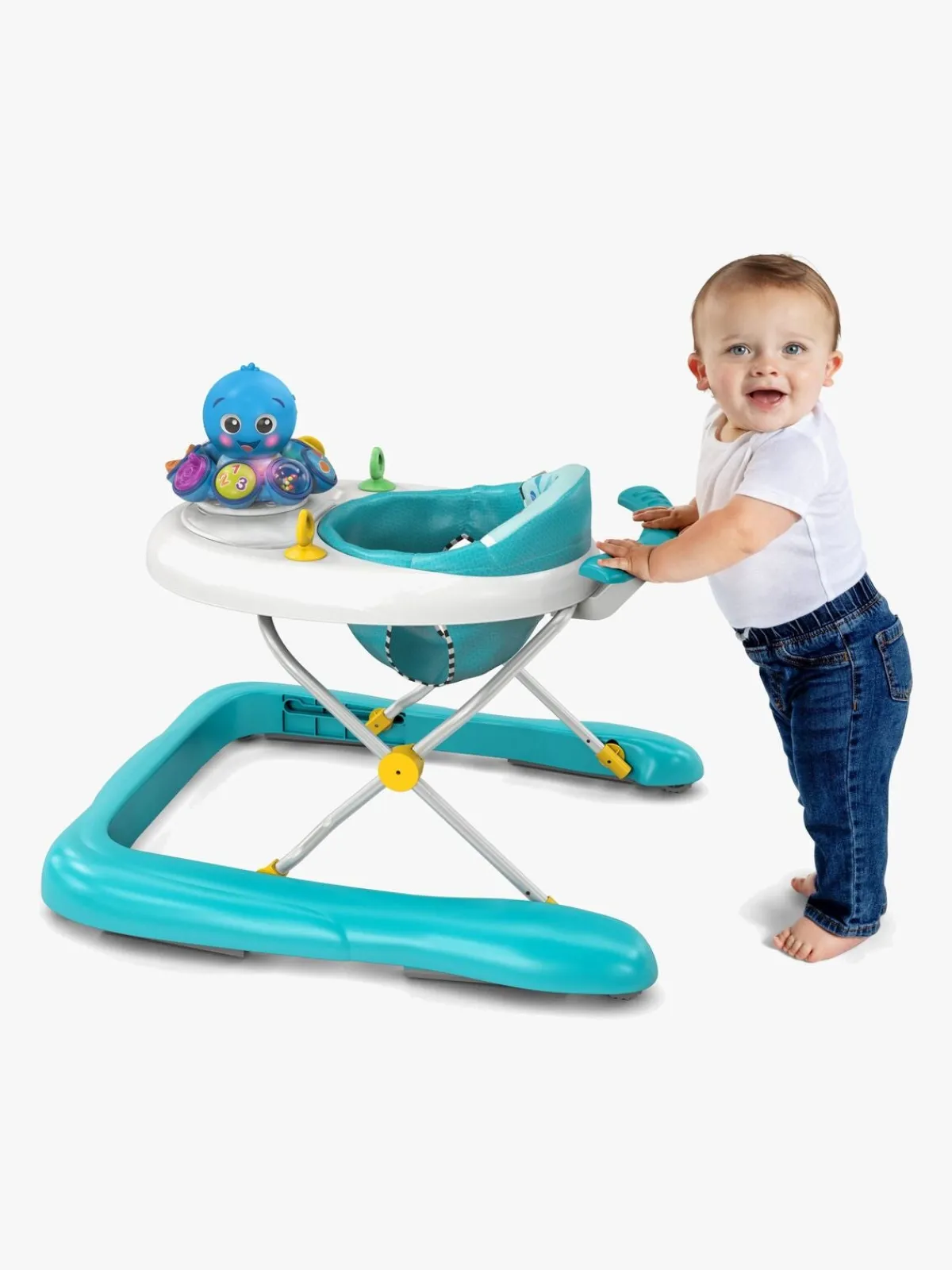 babyEinstein Baby Einstein Step & Twirl Opus 4-in-1 Gåvogn, Skills