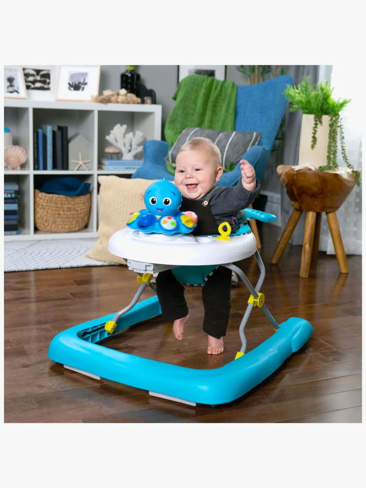 babyEinstein Baby Einstein Step & Twirl Opus 4-in-1 Gåvogn, Skills