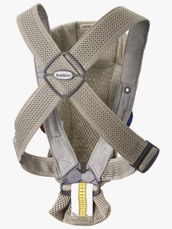 BABYBJORN BabyBjörn Bæresele Mini 3D Mesh, Grey Beige