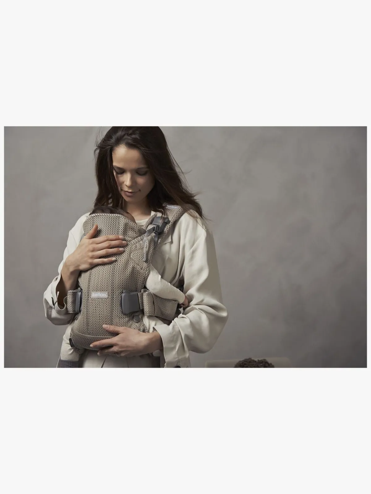 BABYBJORN BabyBjörn Bæresele One Air Mesh, Grey Beige