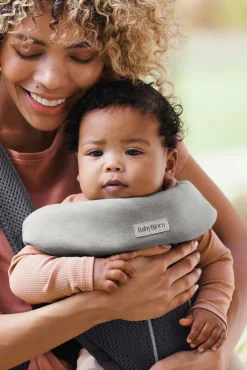 BABYBJORN BabyBjörn Hagesmæk til Bæresele Jersey, Lysegrå