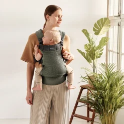 BABYBJORN BabyBjörn Harmony Bæresele 3D Mesh, Mørkegrøn