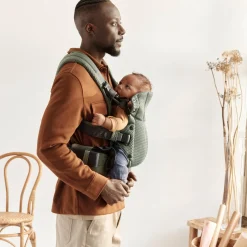 BABYBJORN BabyBjörn Harmony Bæresele 3D Mesh, Mørkegrøn