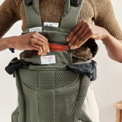 BABYBJORN BabyBjörn Harmony Bæresele 3D Mesh, Mørkegrøn