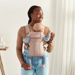 BABYBJORN BabyBjörn Mini Bæresele 3D Mesh, Dusty Pink