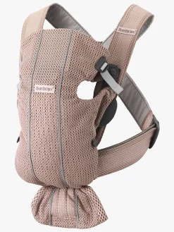 BABYBJORN BabyBjörn Mini Bæresele 3D Mesh, Dusty Pink