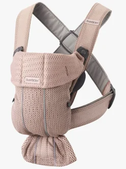 BABYBJORN BabyBjörn Mini Bæresele 3D Mesh, Dusty Pink