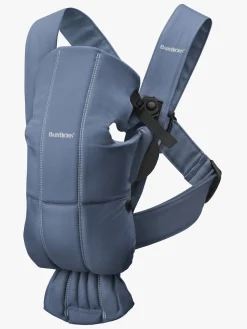 BABYBJORN Babybjörn Mini Bæresele Woven, Blå
