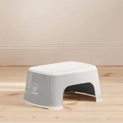 BABYBJORN Badeværelset*BabyBjörn Skammel, Grey/White Grå