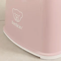 BABYBJORN Badeværelset*BabyBjörn Skammel, Powder Pink/White Lyserød