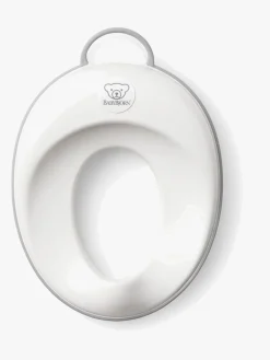 BABYBJORN Badeværelset*BabyBjörn Toiletsæde til Børn, Hvid/Grå Grå/Hvid