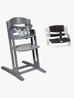 BabyDan Højstole & Tilbehør*Danstolen Højstol m. Hynde, Grå/Sort